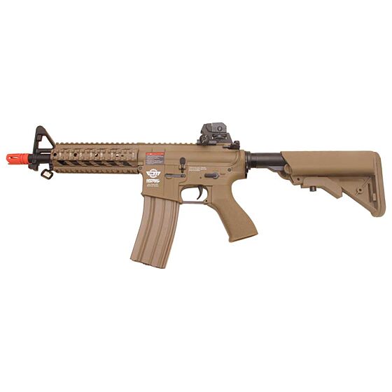 G&g fucile elettrico m4 cqb ras combat machine (tan)