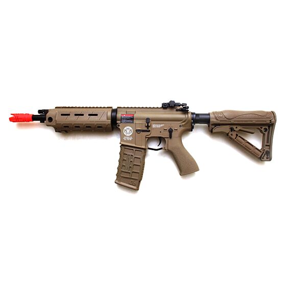 G&g fucile elettrico m4 g26 con laser e torcia tan (scarrelllante)