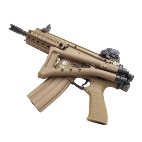 G&g Gr4-100 folding stock electric gun tan (blowback)