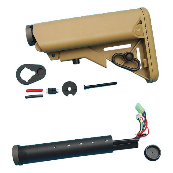 G&p calcio multifunzione per m4 (tan)