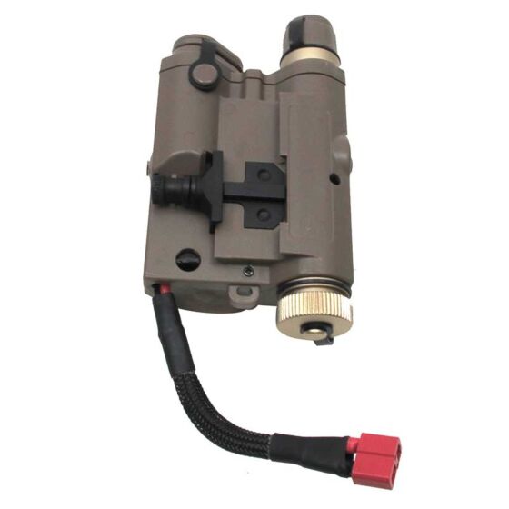 G&p Peq15 porta batteria con lipo 1800 7.4v (tan)