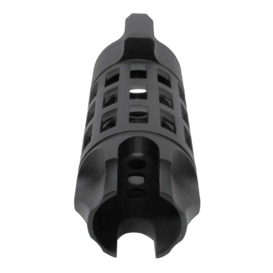 G&p spegni fiamma extended iron bars per fucili elettrici (nero)