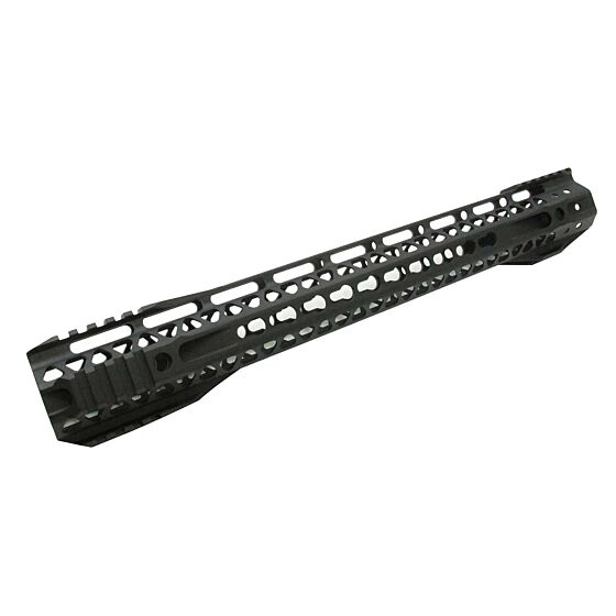 G&P astina MOTS II Keymod da 16.2 pollici per fucile elettrico m4 (nera)