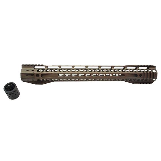 G&P MOTS II 16.2 inches Keymod rail for m4 rifle (tan)