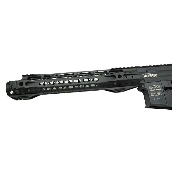 G&P MOTS II 12.5 inches Upper Cut Keymod rail for m4 rifle (black)