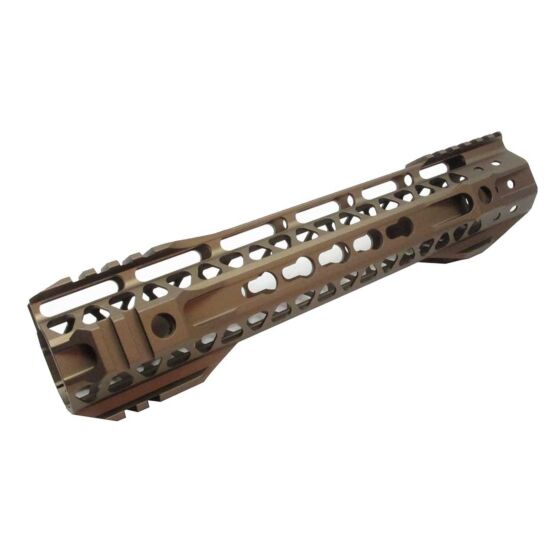 G&P astina MOTS II Keymod da 10.75 pollici per fucile elettrico m4 (tan)