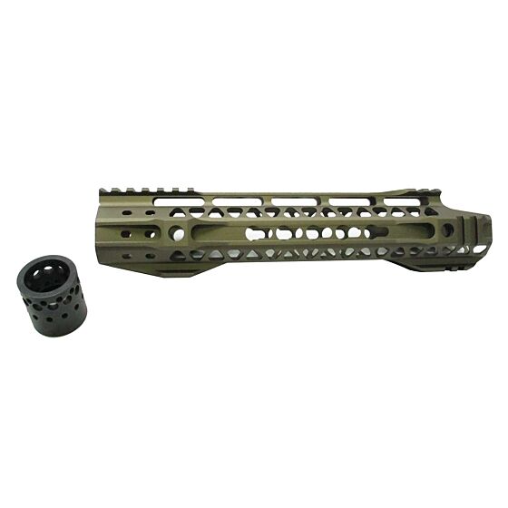 G&P astina MOTS II Upper Cut Keymod da 10.75 pollici per fucile elettrico m4 (tan)