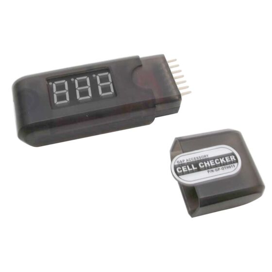 G&p voltmetro indicatore per batteria lipo