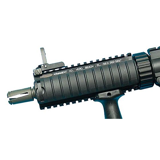 Four Rifle mirino anteriore KAC type flip up (nero)