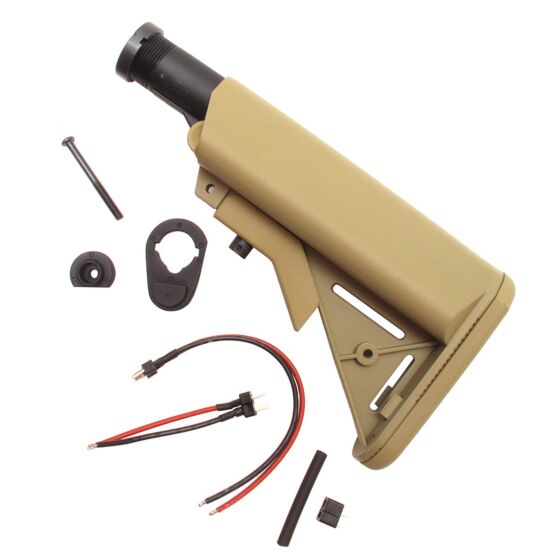 G&p kit calcio per batteria estensibile tan