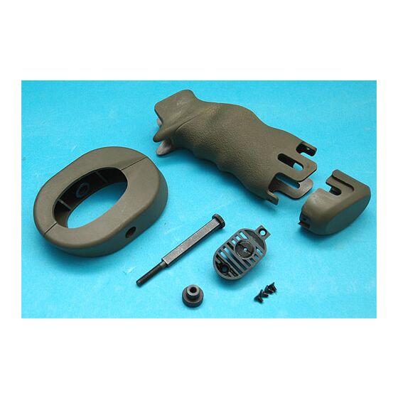 G&p sniper grip set per fucile elettrico m4 verde