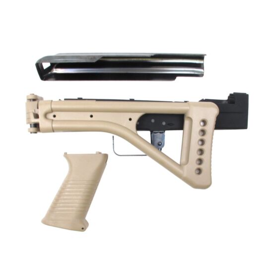 G&p metal body per ak FM style(fold stock)tan