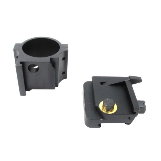 G&p anello 30mm sgancio rapido rotante per dot