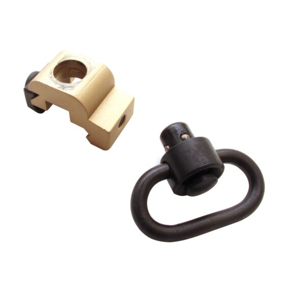 G&p adattatore ris per cinghia sgancio rapido (tan)