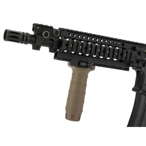 G&p grip raider sgancio rapido per astina rail (tan)