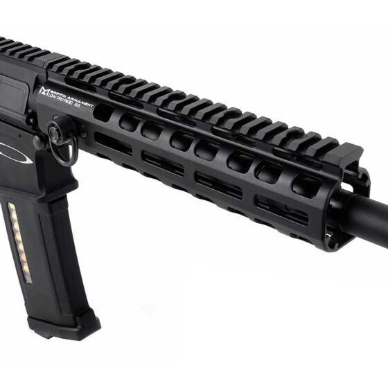 PTS astina rail GRIFFIN low pro Rigid da 8.6 pollici per fucile m4 (nera)