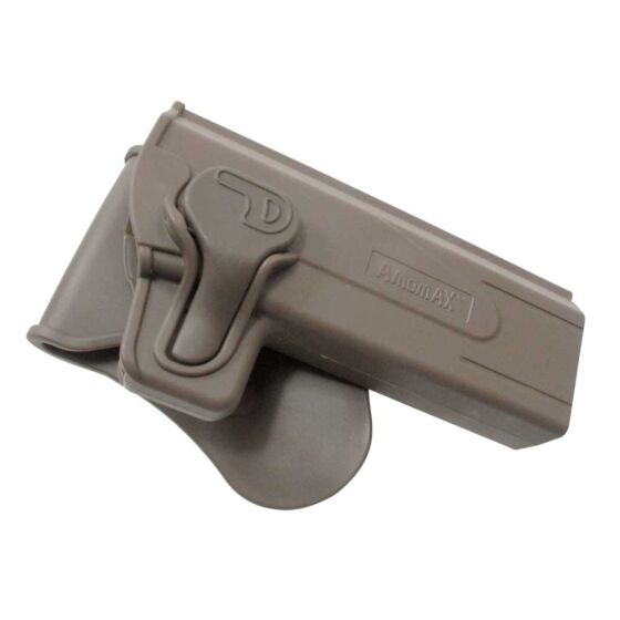Amomax Gen.2 polymer holster for 1911 Hi Capa pistol (Dark earth)
