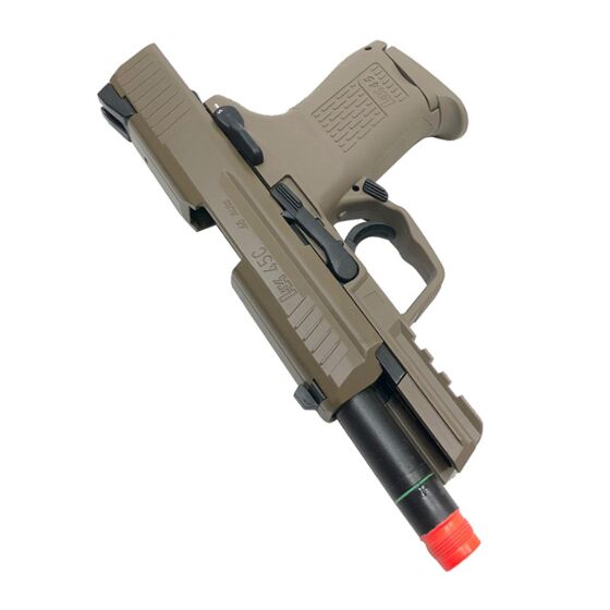 Umarex pistola a gas HK45c scarrellante (tan)