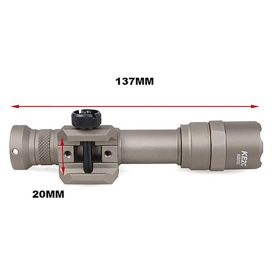 TMC M60B rail tactical scout light (dark earth)