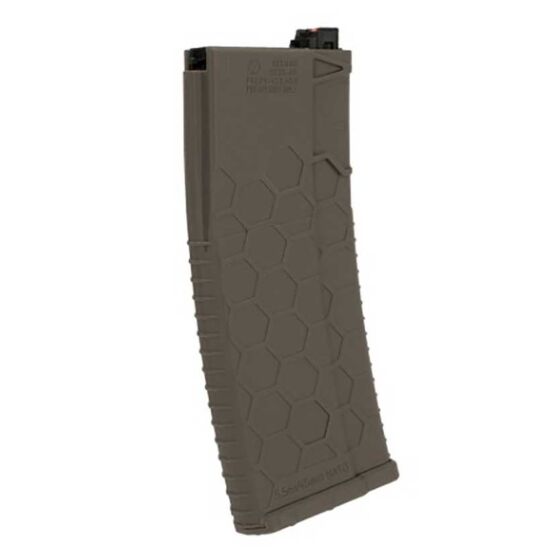 Hexmag caricatore 120 colpi per fucili ptw (dark earth)