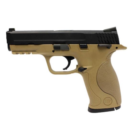 We big bird semi/fulll auto gas pistol tan