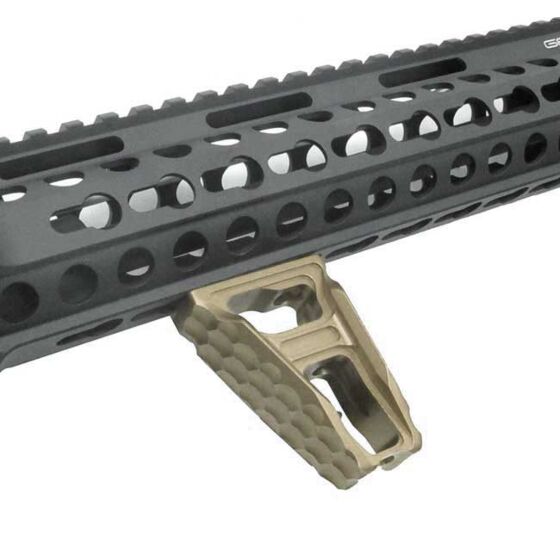 JJ airsoft grip RSAC SKELETON multiuso per astine tattiche (tan)