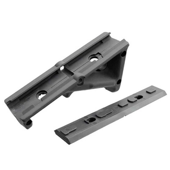 JJ airsoft grip angolare A-2 hand stop multiuso per astine (nera)