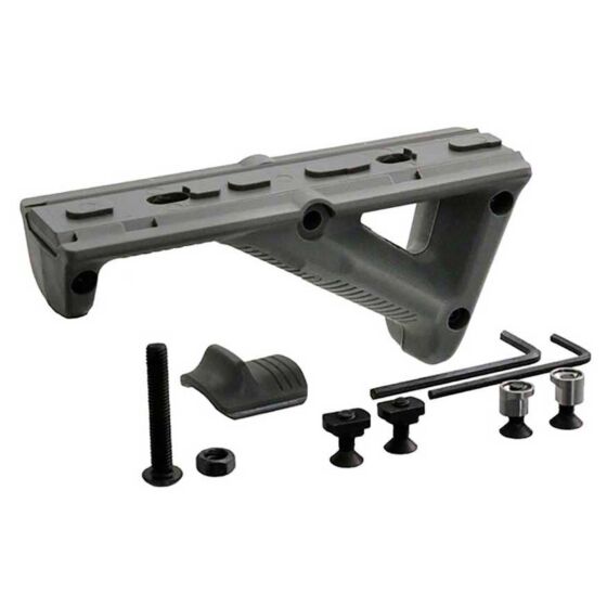 JJ airsoft grip angolare A-2 hand stop multiuso per astine (grigia)