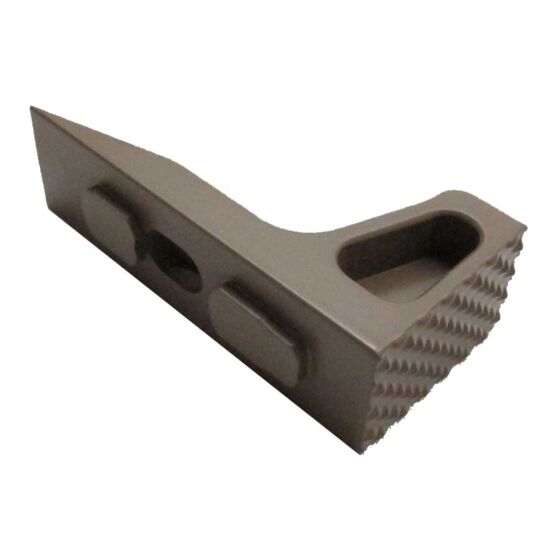JJ airsoft grip hand stop SRL BARRICADE MOD1 per astine keymod (tan)