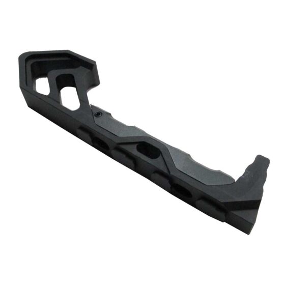 JJ airsoft grip multiuso TD MOD per astine keymod (nera)
