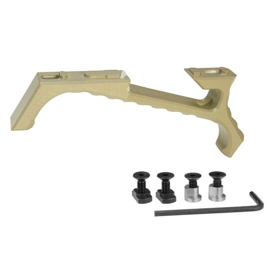 JJ Airsoft grip angolare VP23 tactical per astine M-LOK/keymod (tan)