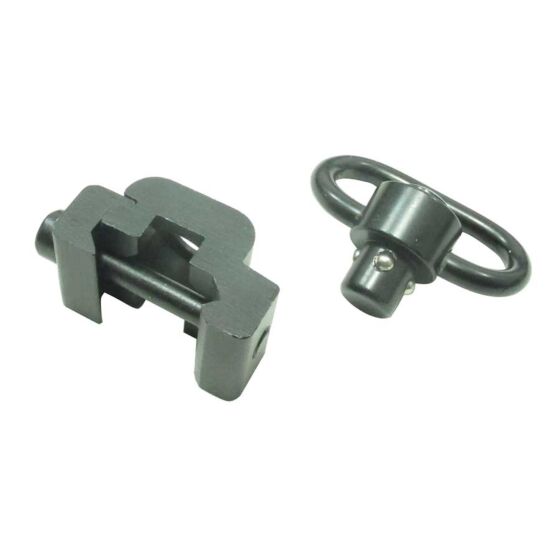 JJ airsoft sling mount with QD ring for 20mm rails