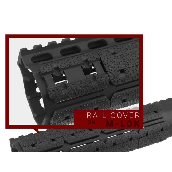 JJ Airsoft M-LOK cover set for handguards (black)