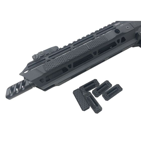 JJ Airsoft M-LOK Type-2 cover set for handguards (black)