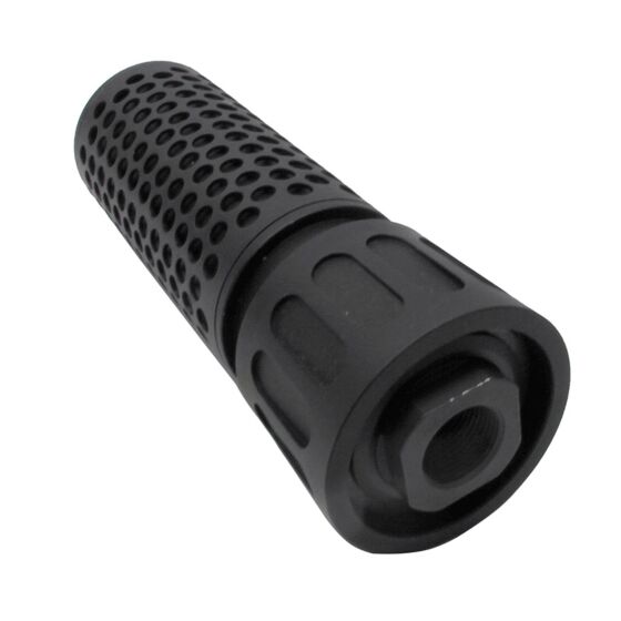 5KU silenziatore KAC-QDC CQB con spegnifiamma per fucile elettrico 14mm- (nero)