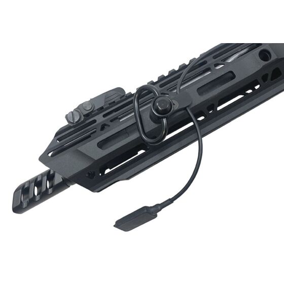 JJ Airsoft M-LOK & KEYMOD QD swivel mount base w/ cable management