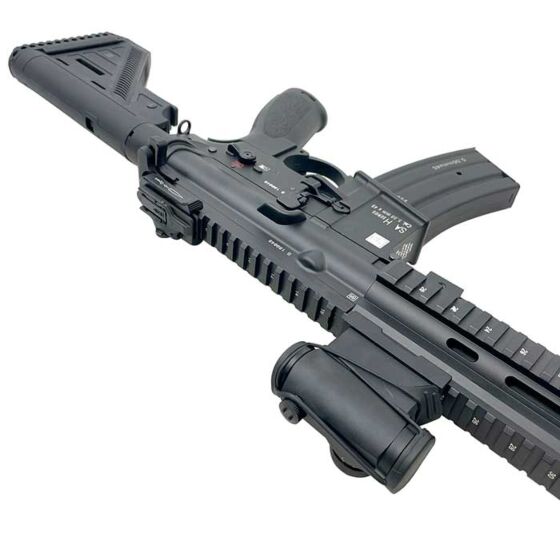 JJ airsoft T043 minimal red dot scope with extension (tan)