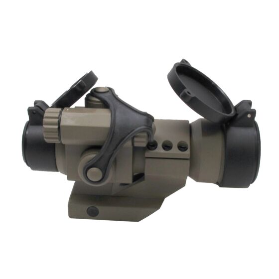 JJ airsoft M2 red dot scope set deluxe (tan)