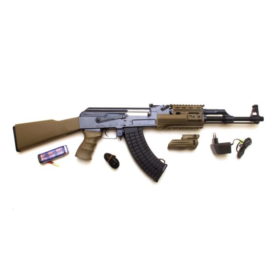 Golden Eagle fucile elettrico ak ras (tan)
