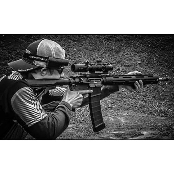 JJ airsoft ottica LPVO 1-4x26 con anelli (tan)