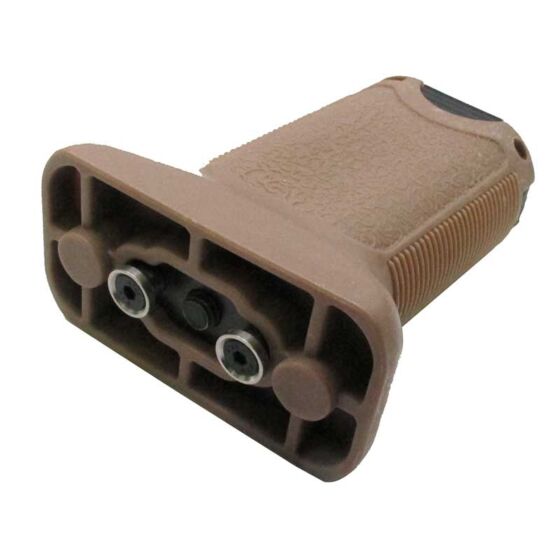 JJ airsoft BRAVO grip per astine keymod (tan)