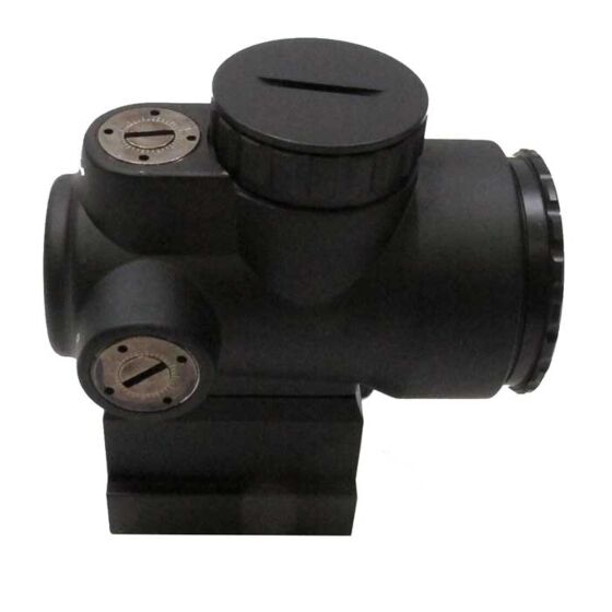JJ airsoft ottica sgancio rapido MRO micro red circle full set con killflash (nero)