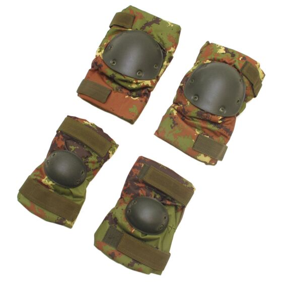 Royal knee/elbow set deluxe (italian camo)