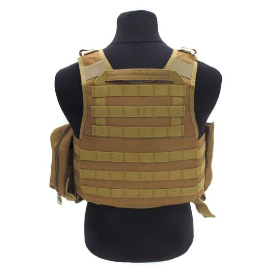 Royal plus molle tactical vest tan