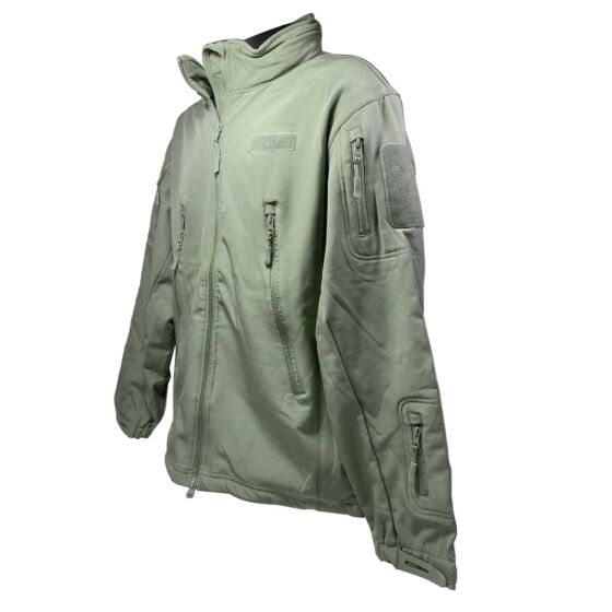 Js-tactical giacchetto shark skin (verde) (jw-v)