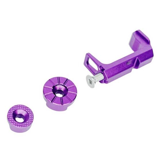 CTM Kit sgancio caricatore CNC FUKU-2 per pistola a gas AAP01 (viola)