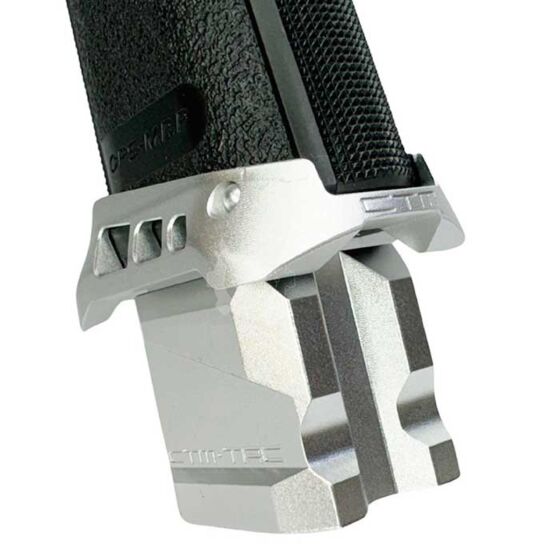 CTM Estensione caricatore per pistola a gas G17/AAP01 (silver)