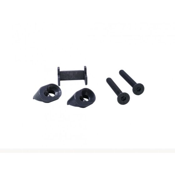 Dytac bravo rail da 10 pollici per fucili elettrici m4 (nero)