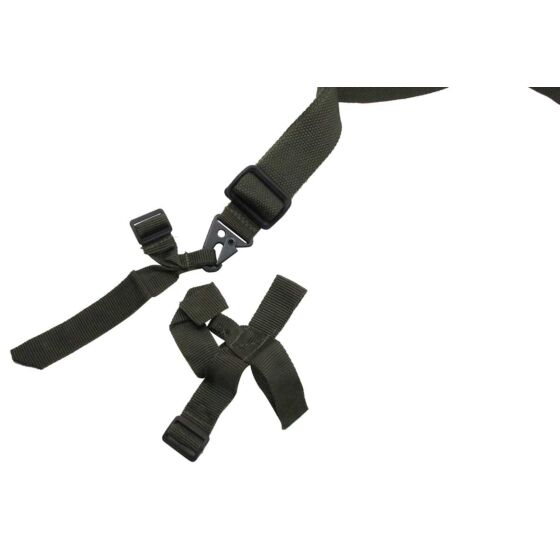 Royal enhanced tactical three point rifle sling (od)