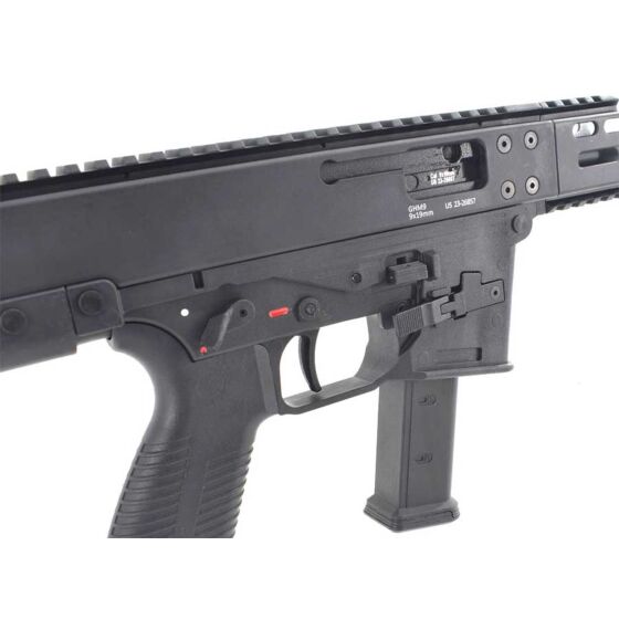 LambdaDefence fucile scarrellante a gas B&T GHM9 (nero)